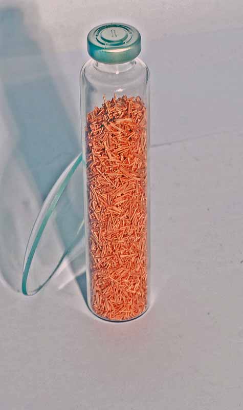 Copper Wires for S Analysis Coarse High Purity Reduced 6 x 0.65mm 100g

9 UN3077 NOT RESTRICTED
Special Provision A197