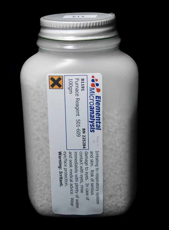 Furnace Reagent  501-609 100gm

Calcium Oxide
8 UN1910