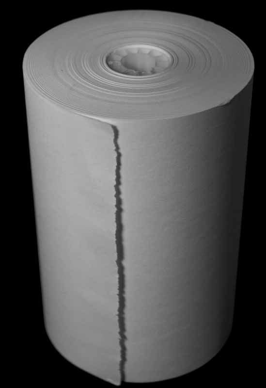 Printer Paper Roll 4.5 x 3 x 0.375 (length 115 x diameter 78 x  Internal diameter 10mm) 780-927