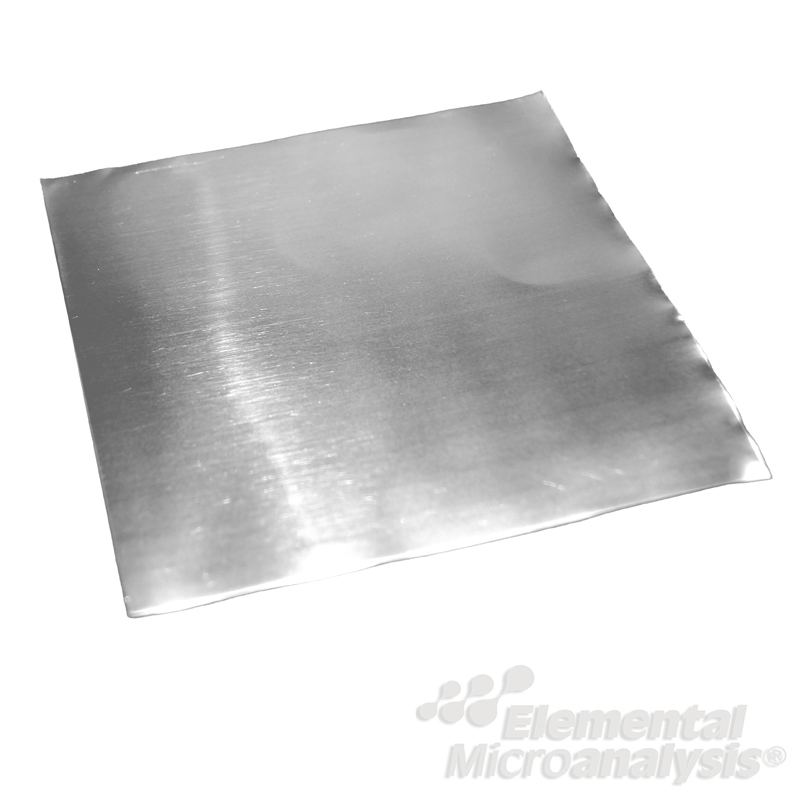 Nickel Sheet 130 x 130 mm x 0.13 mm For Tube Lining