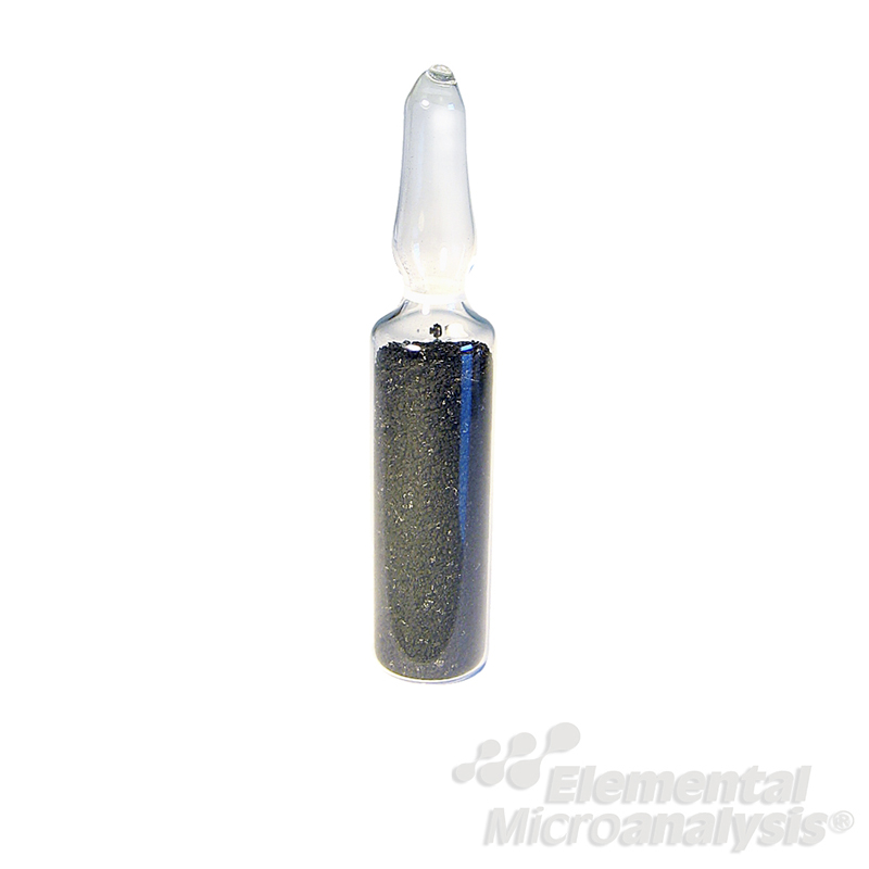 Nickelised Carbon 50% Ni Granular 0.3 to 0.85mm 5gm
