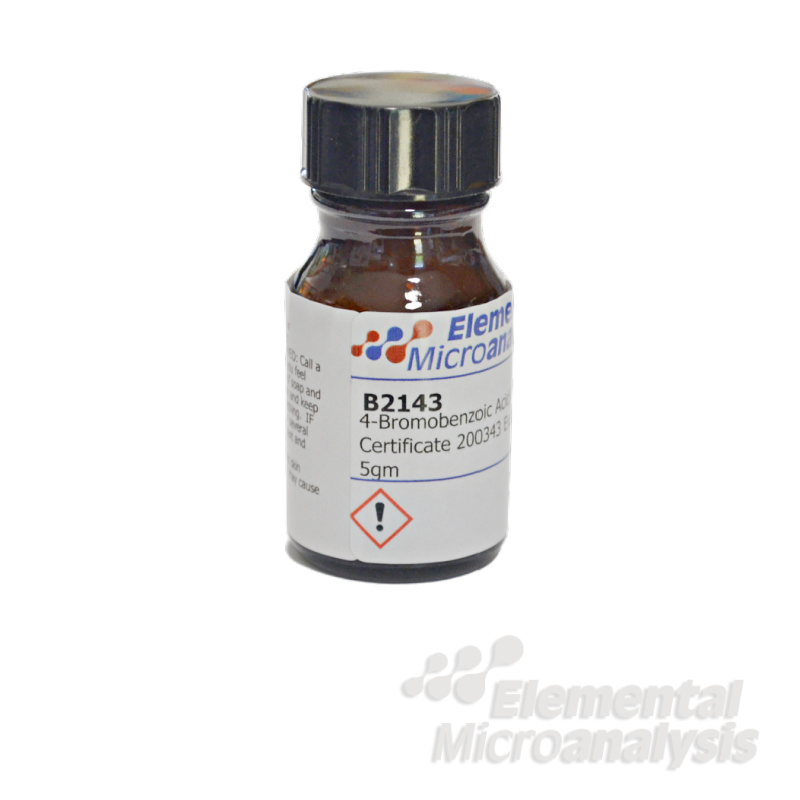4-Bromobenzoic Acid OAS 5 g  See Certificate 200343 Expiry 25-Apr-26