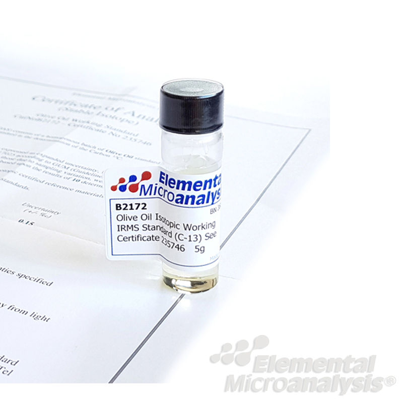 Olive Oil Isotopic Standard for 13C 5g See Certificate 436713 Expiry 14 Dec 2028