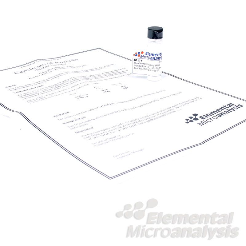 Urea Isotopic Standard for 13C, 15N, 5g, See Cert 391235 Exp 01-Feb-27