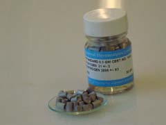 Steel Pin Standard 0.5GM Approximate values 3910ppmN 19ppmO 0.391%N 0.0019%O See certificate 920H for actual values. 50gm