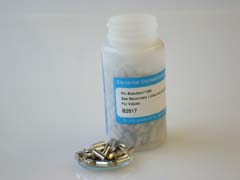 Steel Pin Standard 1GM Approximate values 0.817%C 0.0051%S 8170ppmC 51ppmS See certificate 240207. 454gm