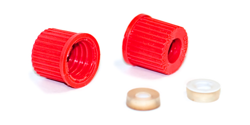 Cap Kit for Threaded Joints Caps  PTFE Backed Silicone Seals pack of 2