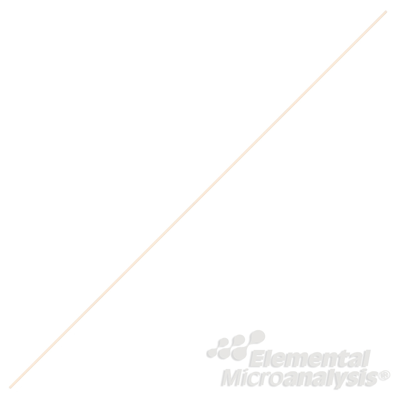 GC/IRMS furnace reaction tube ceramic Thermo 600mm x 3mm OD x 0.5mm ID