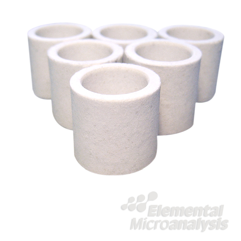 Ceramic Crucible pack of 1000 - Elemental Microanalysis