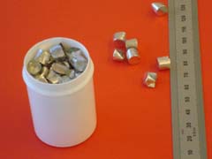 Tin Weighing Pans Pressed Standard Weight 6.5 x 8mm pack of 100