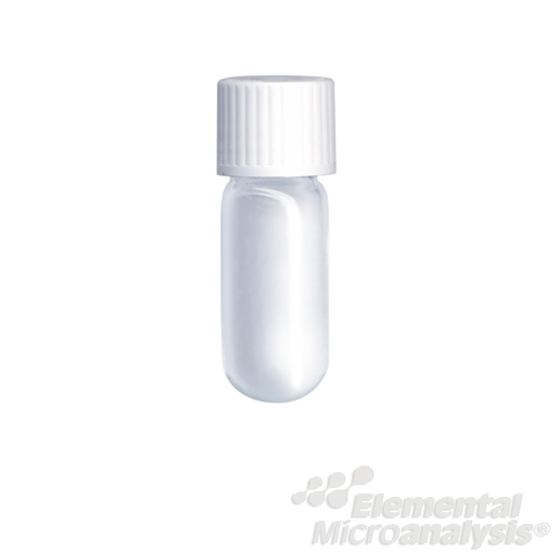 Labco Exetainer® 4.5ml Borosilicate Vial Round bottom 46x15.5mm Evacuated Unlabelled Seal + White Cap. Pack of 1000