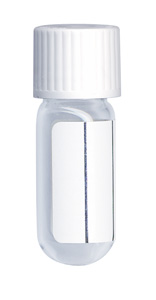 Labco Exetainer 4.5ml Borosilicate Vial Round bottom 46x15.5mm Non-Evacuated Labelled Seal + White Cap. Pack of 1000