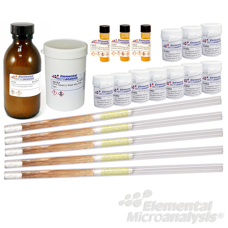 Consumables FlashEA/Flash HT, NCS-Analysis (1000 Analyses) 1293140

Magnesium Perchlorate 5.1. UN1475
Vanadium Pentoxide Non Fused Form 6.1. UN2862