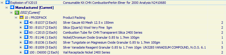 Consumable Kit CHN Combustion Perkin Elmer for 2000 Analysis N2410680

UN3285 VANADIUM COMPOUND, N.O.S. 6.1