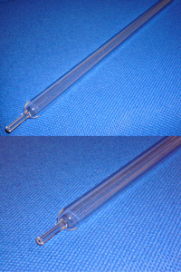 Reaction Tube Transparent Silica 46820020 
