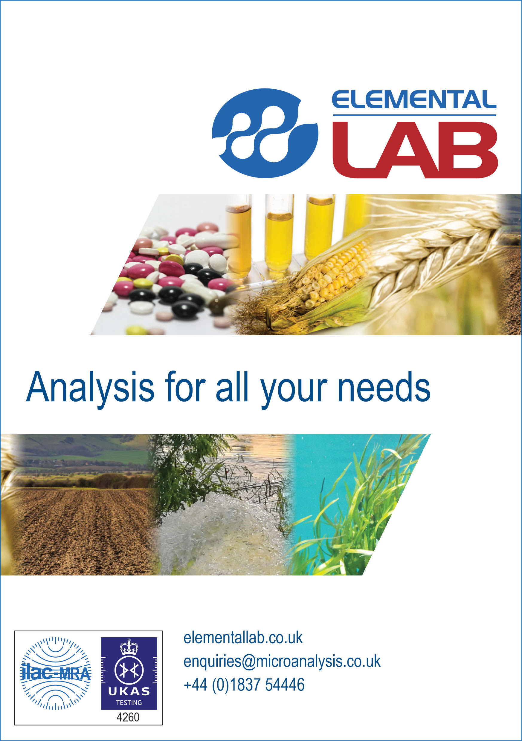 Elemental Lab Analysis Services Brochure