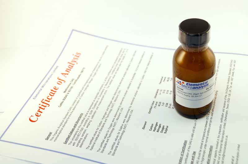 Methionine OAS 25gm See Certificate 462701 Expiry 20-Feb-30 - Elemental  Microanalysis