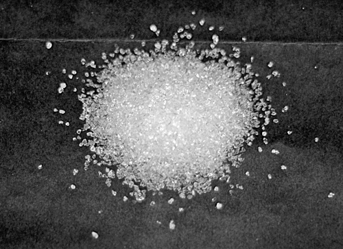 Silica (Quartz) Chips Granular 0.85 to 1.7mm 50g