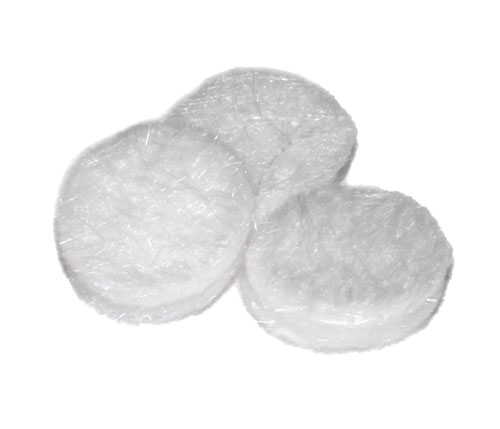 Quartz Wool Discs 24mm Diameter - Pack of 25