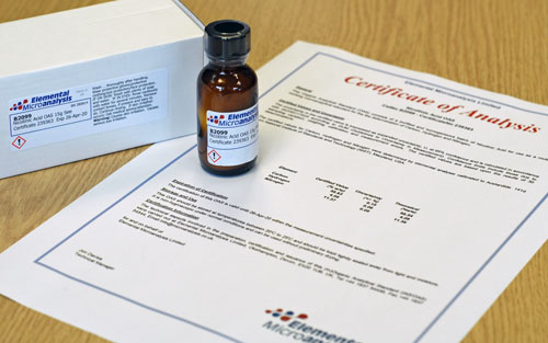 Nicotinic Acid OAS 15g See Certificate 451908  Exp 14-Aug-29
