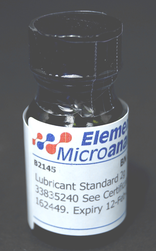 Lubricant-Standard-2g-33835240-See-Certificate-407549.-Expiry-16-Oct-27