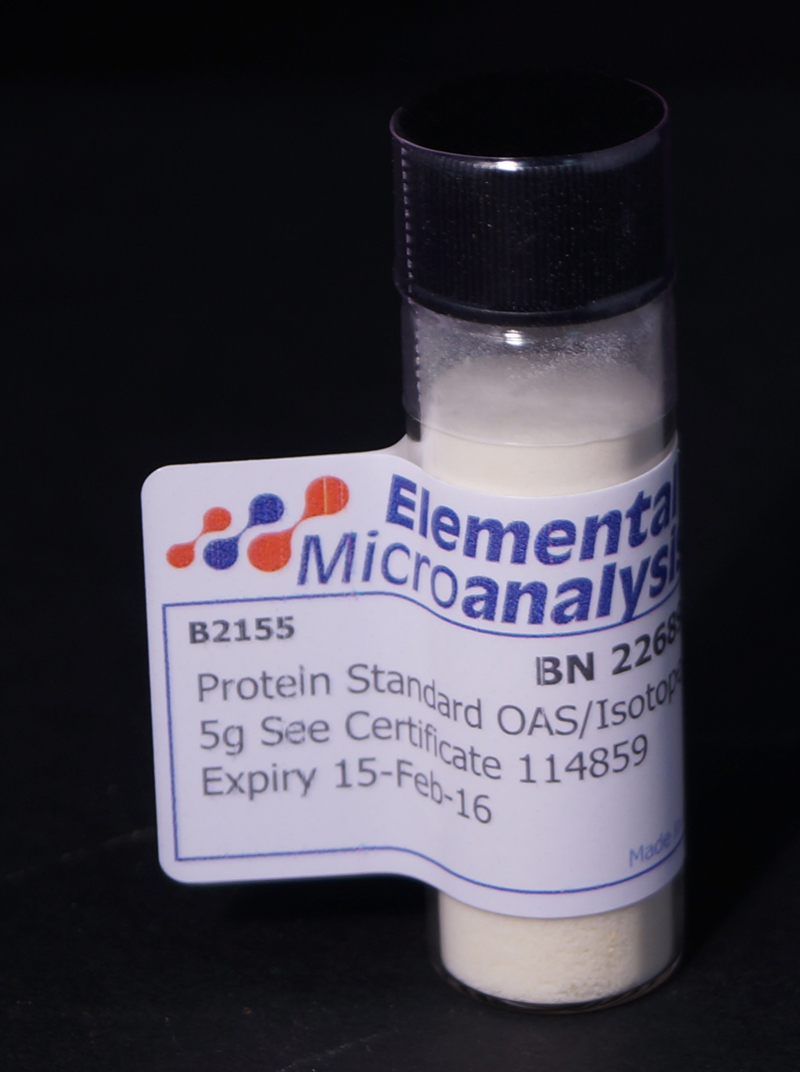 Protein-IRMS-Standard-OASIsotope-5g-See-Certificate-354737-Expiry-15-June-2025
