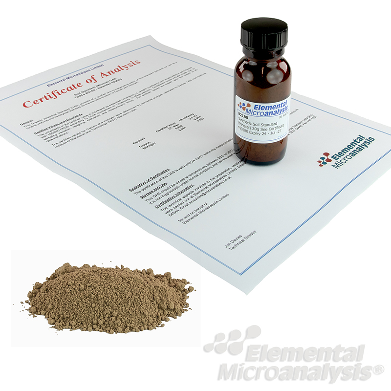 Synthetic-Soil-Standard-Mineral-30g-See-Certificate-450580-Expiry-24---Jul--27