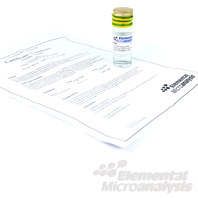 DISCONTINUED---See-B2241-or-our-range-of-Isotopic-Waters.

2H-and-18O-isotope-IRMS-standard-Low-natural-water-See-certificate-WA100B-for-values--25ml