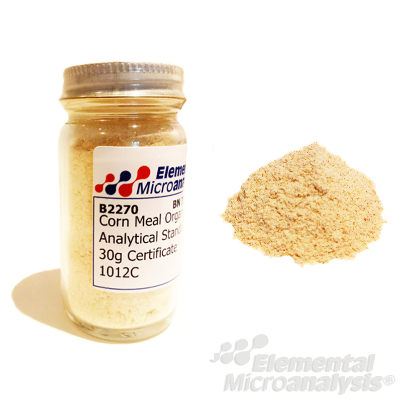 Corn Meal Organic Analytical Standard 30g Certificate 240912
