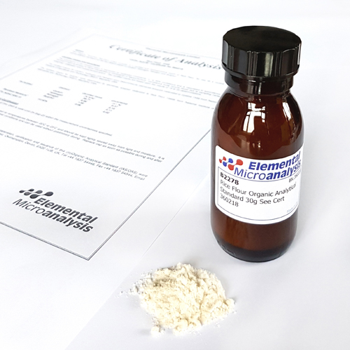 Rice Flour Organic Analytical Standard 30g See Cert 444721 29-Apr-27