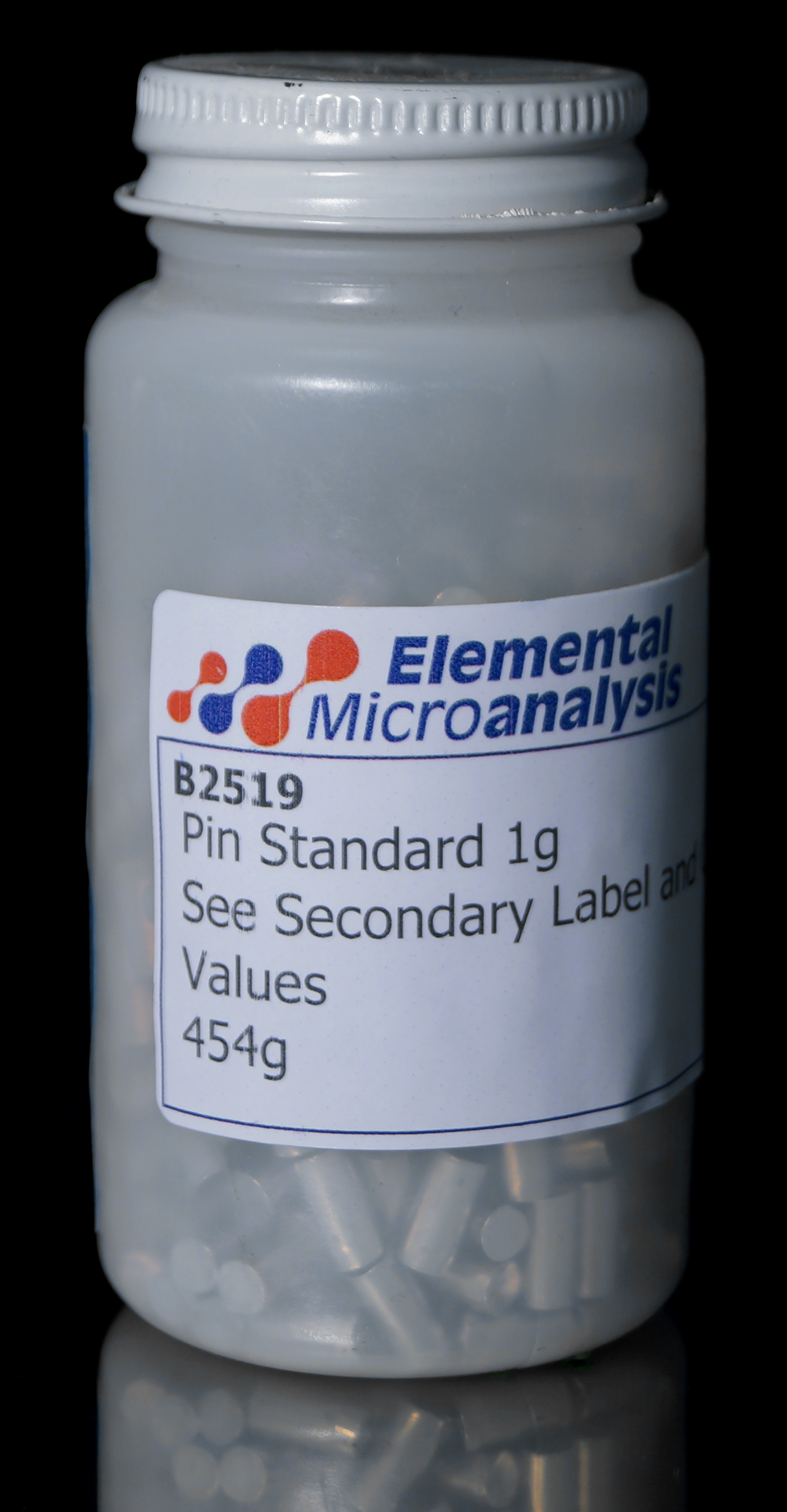 High Carbon Steel Pin Standard 1GM Approximate values 0.928%C 0.0020%S 928ppmC 20ppmS See certificate 419J for actual values. 454gm
