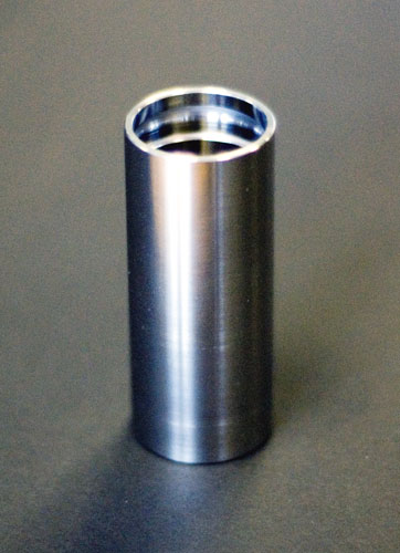 Ash crucible stainless steel rapid N exceed (r) 16.00-1104