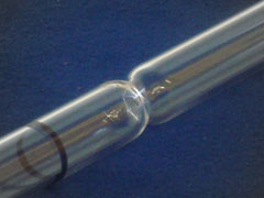 Pyrolysis Tube Oxygen Transparent Silica CEC240/440 