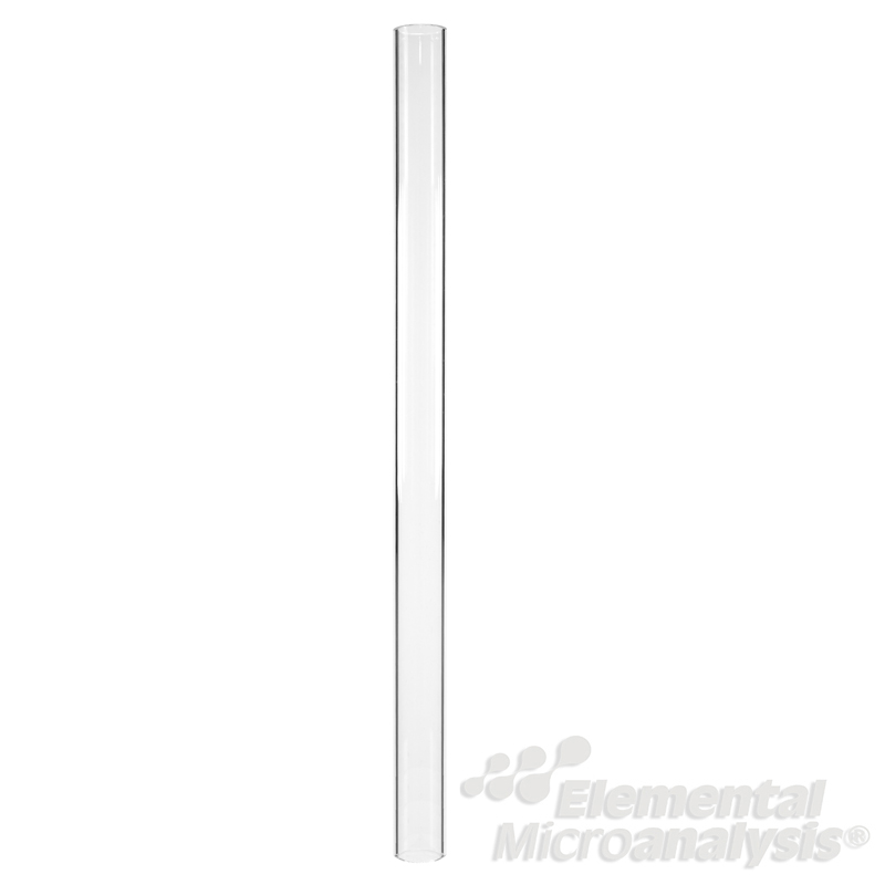 ELTRA-11064-3002-20mm-Quartz-tube-with-16.4-ID-305mm-Long-internal-chamfer