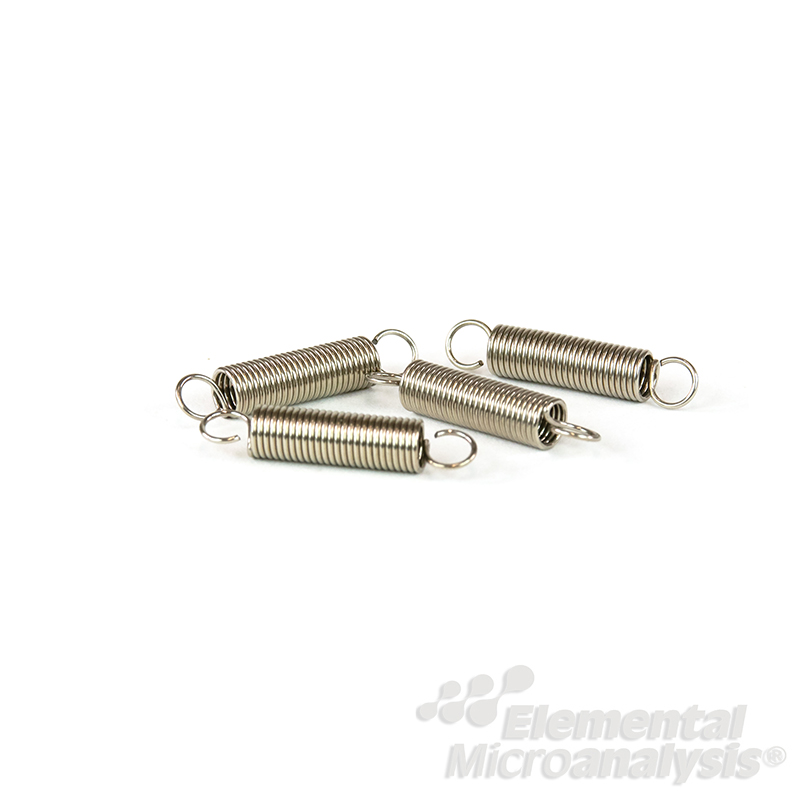 Spring for Pyrolysis tube SX1QSP 4pcs/set Nittoseiko Analytech (Mitsubishi Chemical)