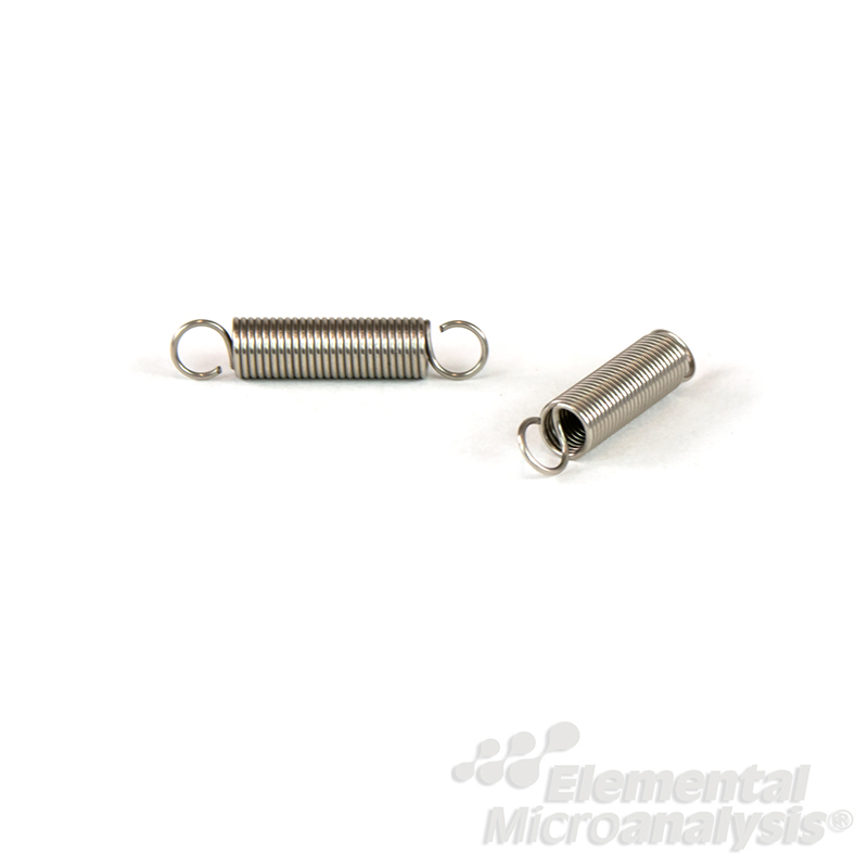 Spring for Pyrolysis tube 8SX1QSPW 2pcs/set Nittoseiko Analytech (Mitsubishi Chemical)