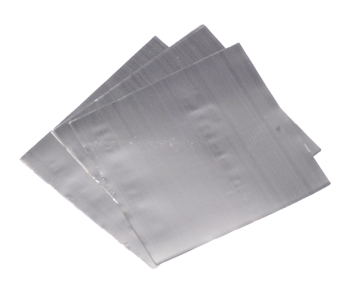 Tin Foil Squares Standard Weight 50 x 50mm pack of 100