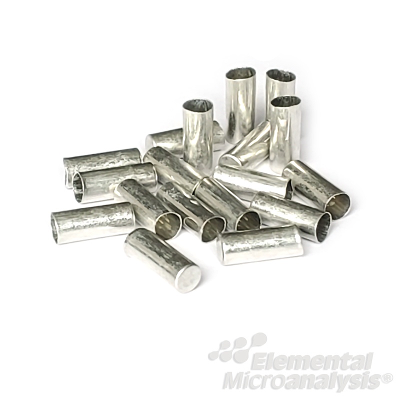 Smooth Wall Tin Capsules Flat Base 9 x 3.5mm pack of 250