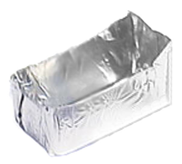 Silver Weighing Boat 6 x 4 x 4mm pack of 500 11.02-1046