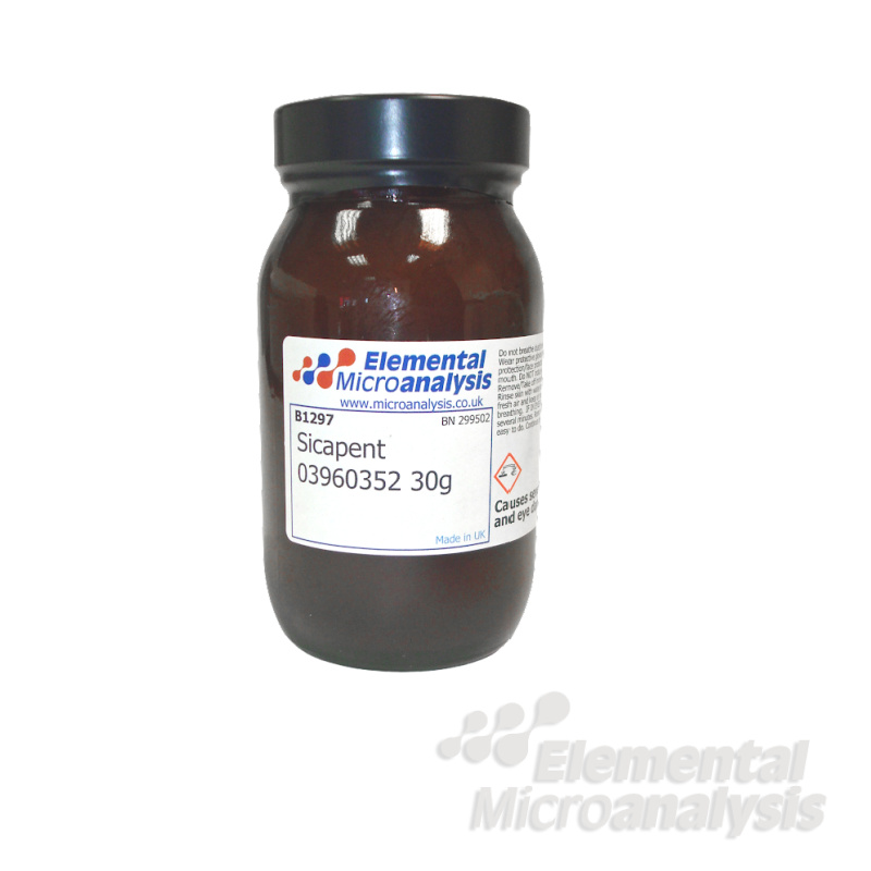 No longer available suggested alternative is B1327,  B1140 or B1141

Sicapent  03960352 30g

Phosphorus Pentoxide
8 UN1807