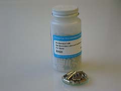 Stainless Steel Pin Standard 1GM Approximate values 0.105%C 0.0048%S See certificate 623W for actual values. 454gm