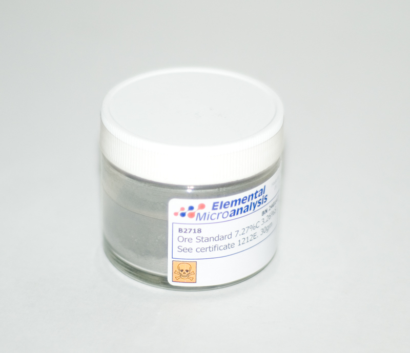 Ore-Powder-Standard-7.58C-3.27S-See-certificate-721X.-30gm