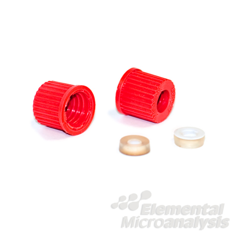 Cap Kit for Threaded Joints Caps  PTFE Backed Silicone Seals pack of 2