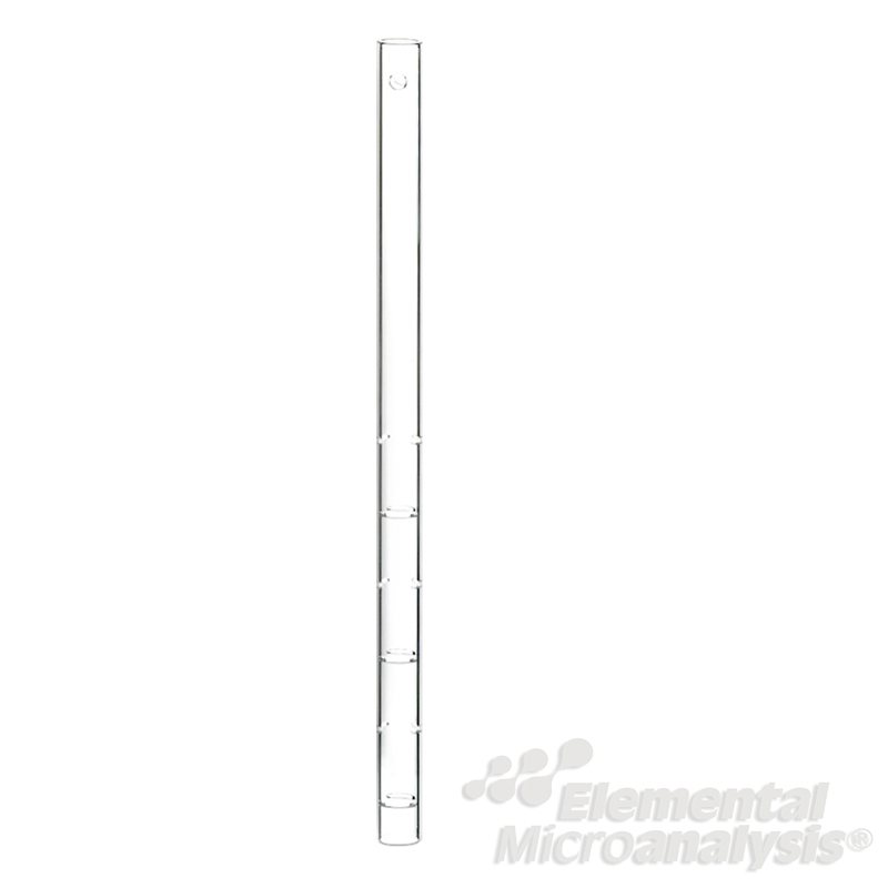 Sleeve-Insert-Open-Both-Ends-Transparent-Silica-13mm-OD-X-220mm