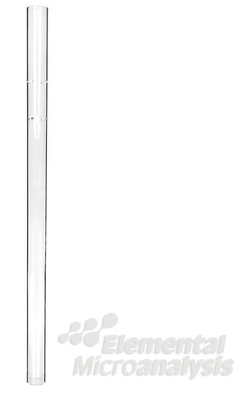 Sleeve Insert Open Both Ends Transparent Silica 13mm OD X 220mm 061118 Pack of 5