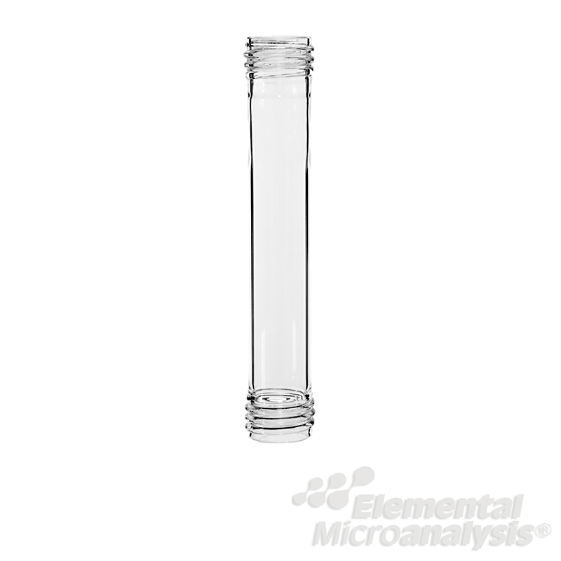 Glass Tube GL25, L = 140mm ((100000465) glass part only)