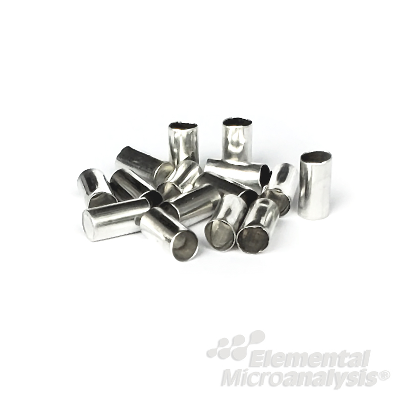 Smooth Wall Tin Capsules Flat Base 6 x 3mm pack of 100