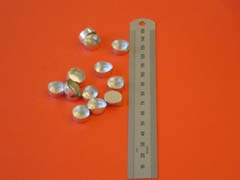 Tin Weighing Pans Pressed Standard Weight 4.25 x 12.5mm pack of 100