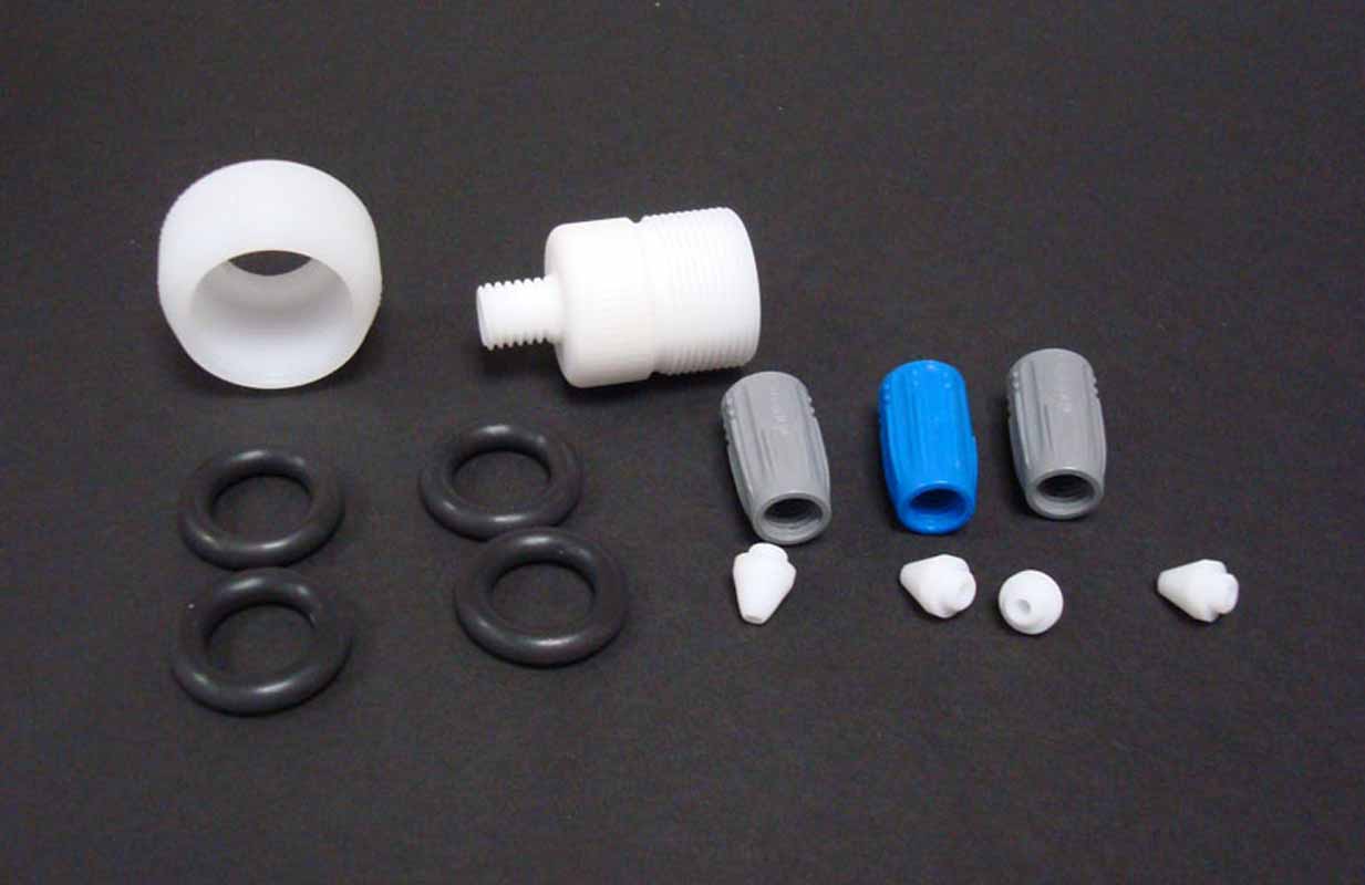 Reaction Tube Fitting Kit PTFE 11 to 2mm for C1060 Tube 