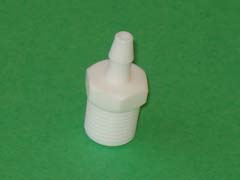 Tube-Fitting-White-Nylon-18-NPT-to-3mm-ID-tube-602-605-